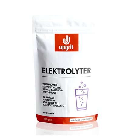 Upgrit Elektrolytter Skogsbær 200 g