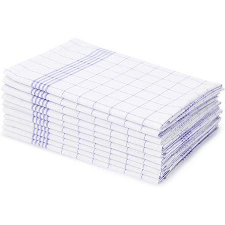 Kökshanddukar 100% Bomull (10 st) - Blå