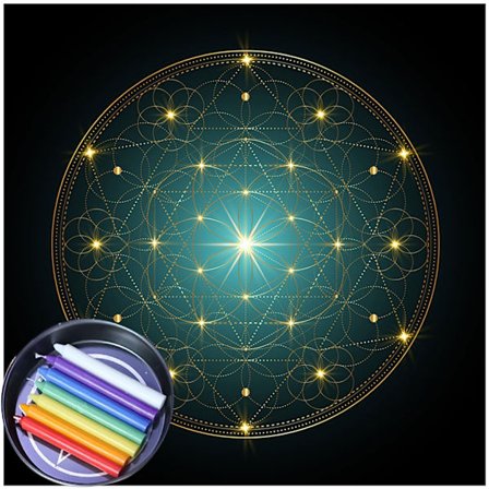 Upplev andlighet Tarot duk Bordsduk Matbord Dekor