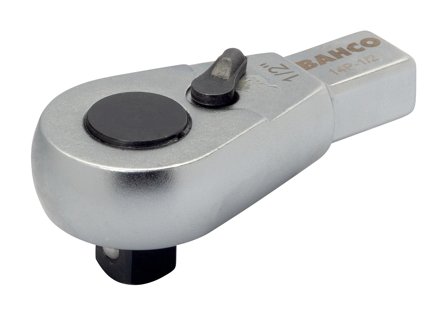 Bahco 9P-1/4 Skrallehode 9x12-feste, vendbart 1/4-toms firkanttapp, Håndverktøy