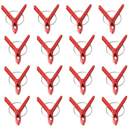 200 stk. Plante Runde Munde Klips, Grøntsagsklips Plante Podning Klips Til Agurk Aubergine Vandmelon