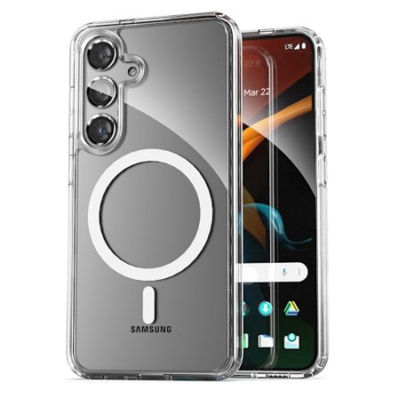 Smsung Galaxy S25 - Magnetiskt Praktiskt med stötskydd