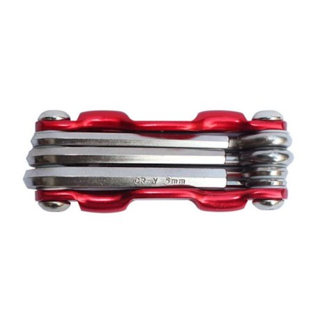 Kuusikulmainen jakoavain PUNAINEN