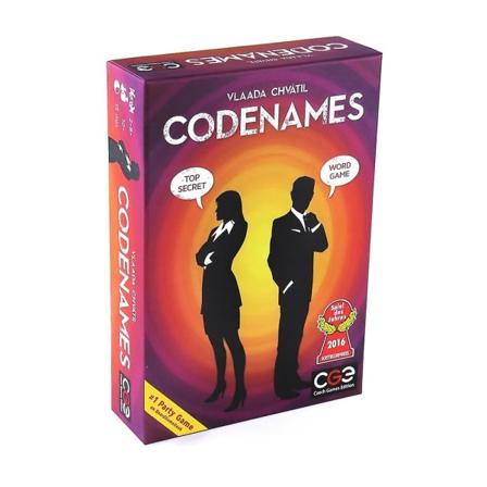 Lark & Clam Codenames Deep Undercover 2.0 - Brætspil til voksne til spilaftener, Limited Edition [DB] Red