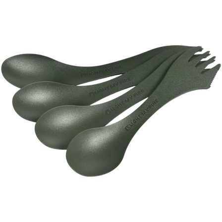 Light My Fire Swedish Spork Original 4-Pack Sage Green