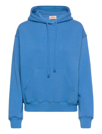 Hoodie Ls Blue Barbara Kristoffersen By Rosemunde