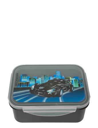 Lunch Box - Night Rider/Panther Home Meal Time Lunch Boxes Multi/mønstret Beckmann Of Norway*Betinget Tilbud