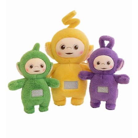 Teletubbies Tidlig Utdanning Plysjleketøy Tegneserie Fylt Dukke for Barns Bursdagsgave Grønn 30cm_tfrf