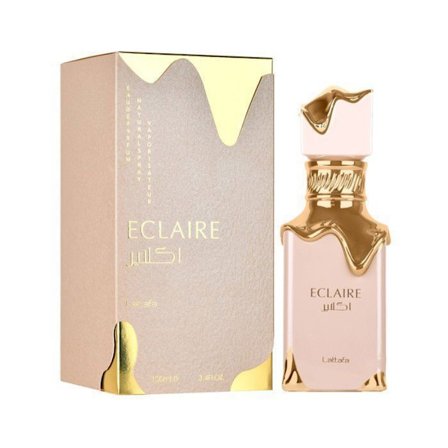 Eau de Parfum - Lattafa - Eclaire - 100 ml - Kvinna - Vita Blommor, Gourmet, Vanilj