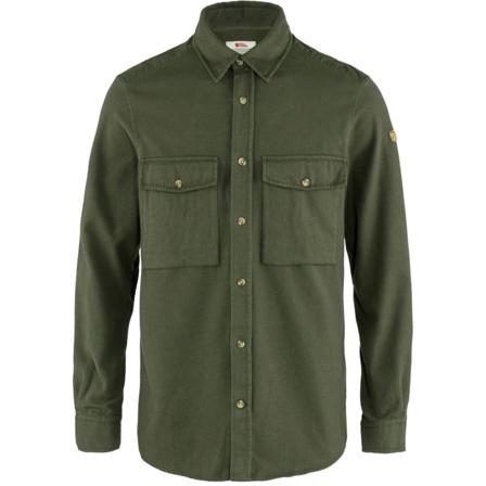 Fjällräven Men's Övik Twill Shirt Men long-sleeved shirts Green M