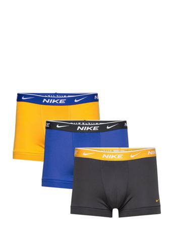 Trunk 3Pk Boksershorts Blå NIKE Underwear