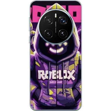 Yhteensopiva Puhelinkuori Honor Honor Magic7 Pro Värikäs Roblox-inspiroima hupparihahmo neoneilla ja maskilla, digitaalinen peli-illustraatio täyde
