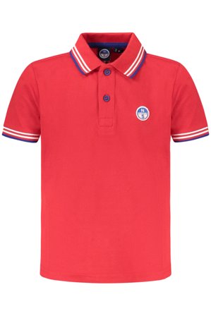 North Sails Polo Maniche Corte Bambino Rosso