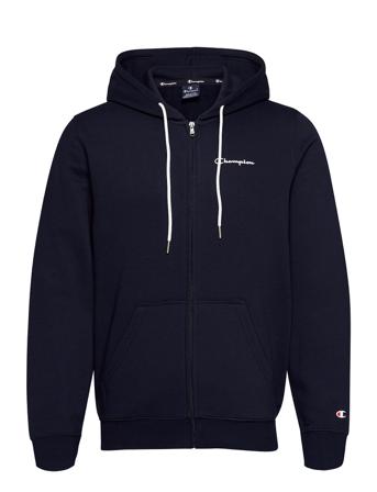 Hooded Full Zip Sweatshirt Blue Champion