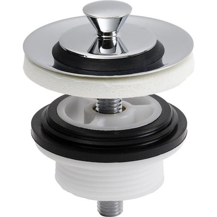 FM Mattsson 3010035502 Vippluggventil med bräddavlopp, Badrum