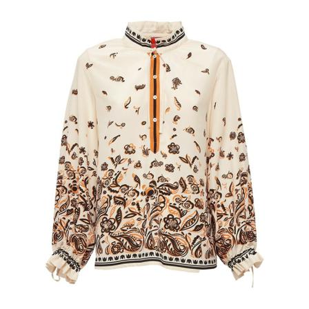 La DoubleJ, Shirt And Sassy (Placée) Beige, Dames, Maat:S