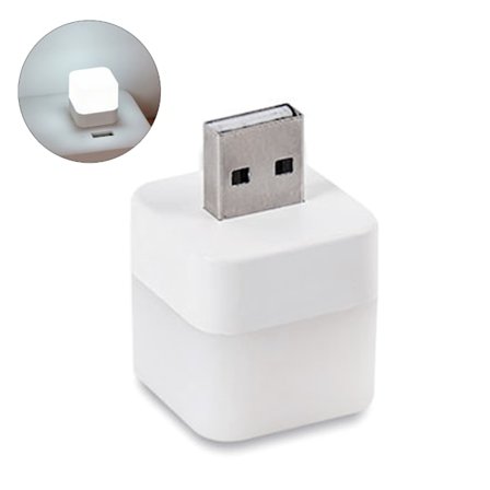 USB-kontaktlampa Nattlampa Mini-LED-Lampa USB Atmosfärslampa Liten Rund Lampa