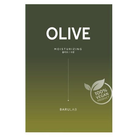 BARULAB Viso The Clean Vegan Mask - Olive 23g - Maschera Idratante