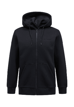 Peak Performance M Original Small Logo Zip Hood Tröjor Herr Svart XL