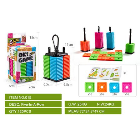 OK Play – Hauska, nopea ja strateginen peli lapsille ja aikuisille | Täydellinen ulkokäyttöön sopiva matkaystävällinen lautapeli 2–4 pelaajalle ja 