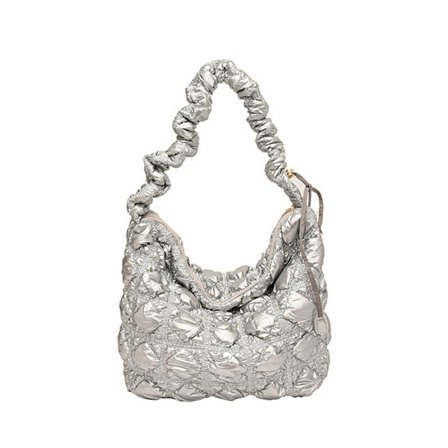Hobos Shopper Bag Skuldertaske SØLV