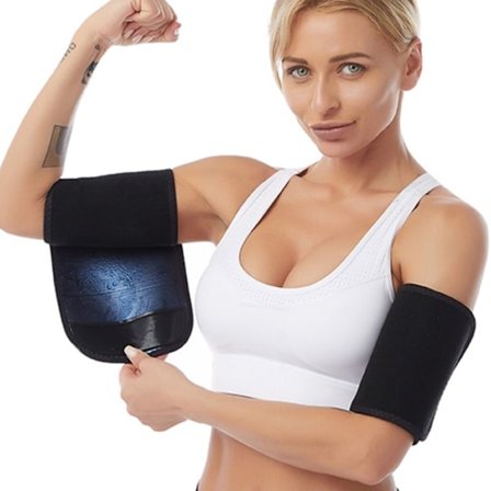 1 Par Arm Trimmer Arm Shaper Bands BLÅ