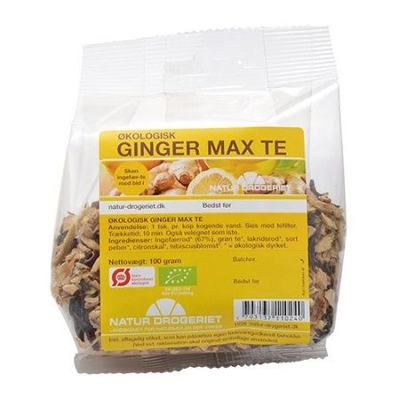 Natur Drogeriet Ginger Max te 100 g, Helse & Madvarer, Te, Øvrig Te