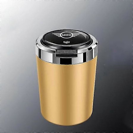 Tuhka-astiat sopivat Mini Cooper Countryman WORKS R55 R56 R60 F54 F55 F56 -malleihin, yksipainikkeinen avaus, monitoiminen auton tuhka-astia sisäosat