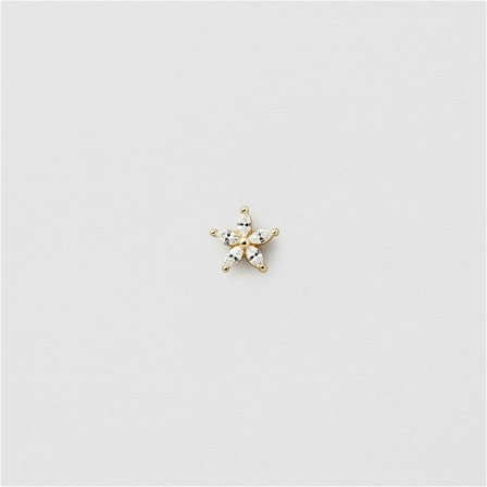 Bling Flower Piercing