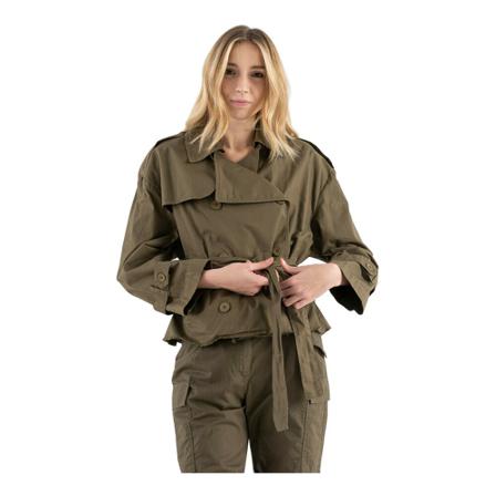 ViCOLO Casual jacket , Bruin , Dames , Maat: S