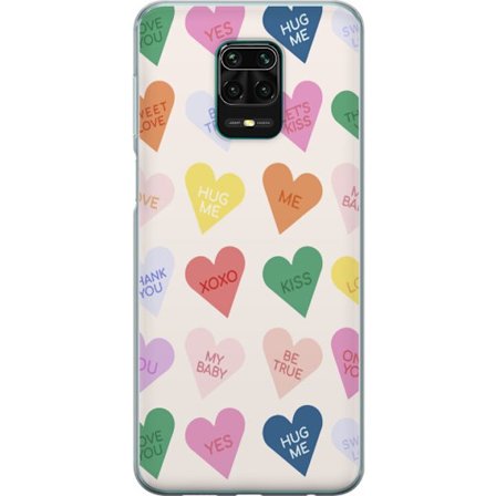 Kompatibelt Mobildeksel til Xiaomi Xiaomi Redmi Note 9 Pro CandyHearts