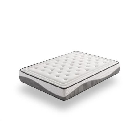 Viskos elastisk madras - ECCOX - Clean Plus - 28 cm - 135x190 cm - Støvmidefri, Antibakteriel