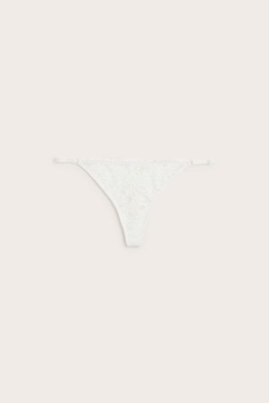 Kappahl | Stringtruser i blonder | Offwhite