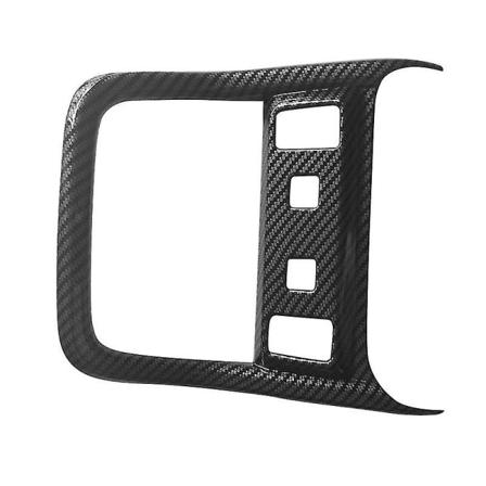 Auton hiilikuitu ABS takapäästöilman ulostulo -suojakansi koriste Custo 2022 Lhd:lle