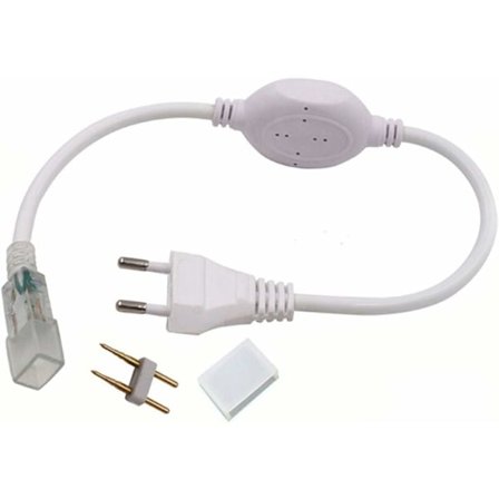 220V LED-strip Strömförsörjningsadapter med Strömbrytare för Belysningstillbehör