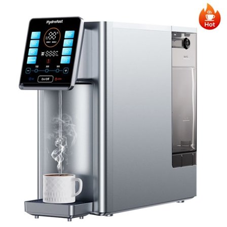 Hydrofast W100 Bordvandrenser - Varmt og Ambient Vand - 8 Temperaturniveauer - Intelligent Display - UV Sterilisering
