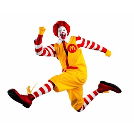 3-delars Clowndräkt Juldräkt Barn Cirkus Clowndräkt