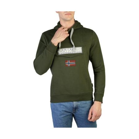 Napapijri Hoodie Burgee_Np0A4Fqk Grøn, Herre, Størrelse: M