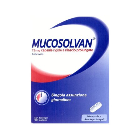 Mucosolvan 20 Capsule 75mg Rilascio Prolungato