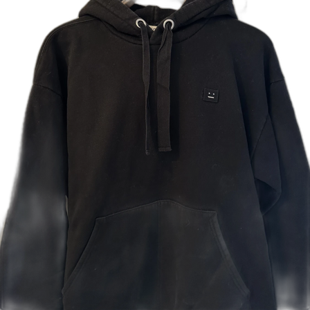 Acne studios svart hoodie M