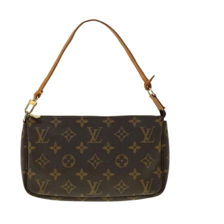 Louis Vuitton Vintage, Louis Vuitton Pochette accessoires Bruin, Dames, Maat:ONE Size