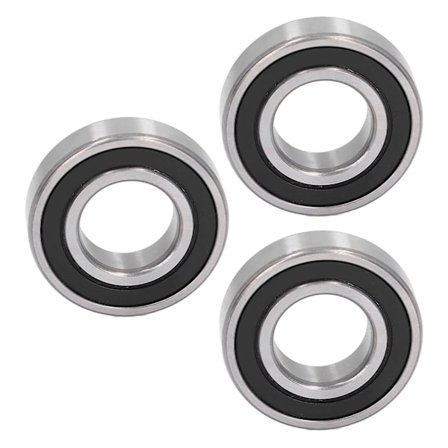 Djupspårskullager Gummiförseglingssats för Utrustning Maskin 6205, 3 st