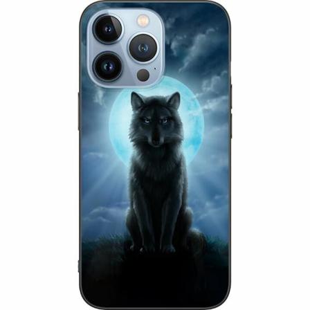 Apple Iphone 14 Pro Svart Skal Wolf In The Dark