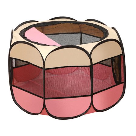 Bärbart hopfällbart husdjurstält Hundhusbur qd bäst