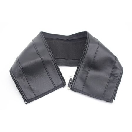 Rattailin kädensijan suojus PU-nahasta (musta), rattailin lisävaruste