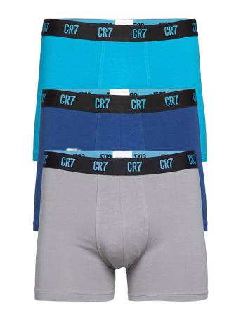 Cr7 Basic, Trunk, 3-Pack Boksershorts Multi/mønstret CR7