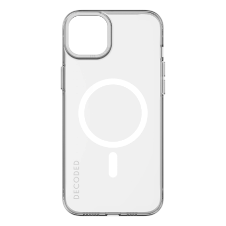 Decoded Transparent Clear Case med MagSafe för iPhone 15 Plus - transparent