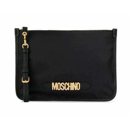 Moschino - Kuvertväskor - Svart - Dam - Storlek: One Size, Dam, Storlek: ONE SIZE
