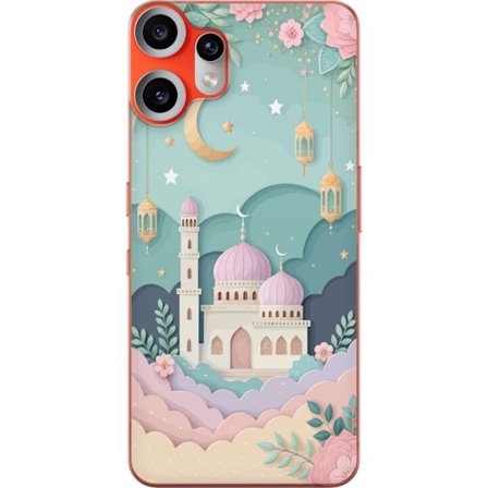 Kompatibelt Mobildeksel til Nothing CMF Phone 2 Pro Håndtegnet reiseinspirert mønster med verdenskart, fly, hjerter og vintage eventyrtema