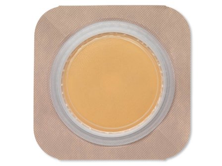Hollister Hudplate, 38500, Conform 2 flat med Flex Wear kleber, ringstr 102 mm, diam 13-89 mm, 5 stk.